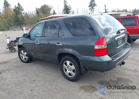 2003 Acura Mdx из США, поврежденный, VIN 2HNYD18263H528395
